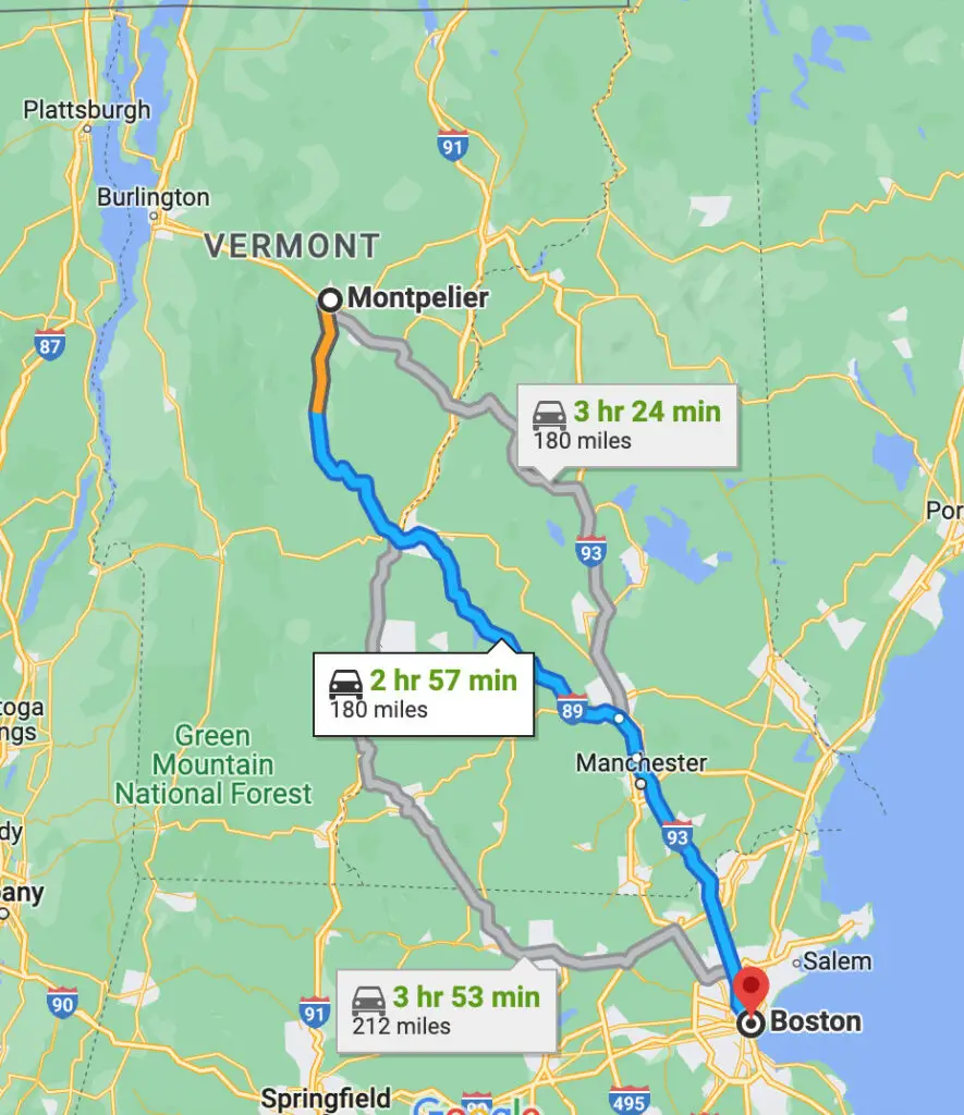 Map Boston to Vermont 885x1024 1