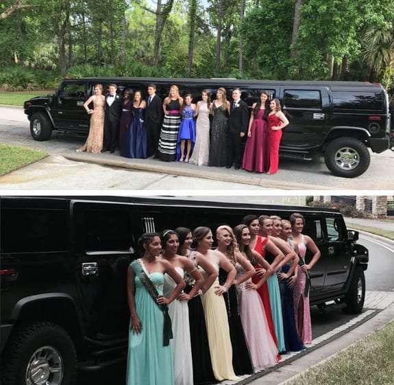 prom limo 1