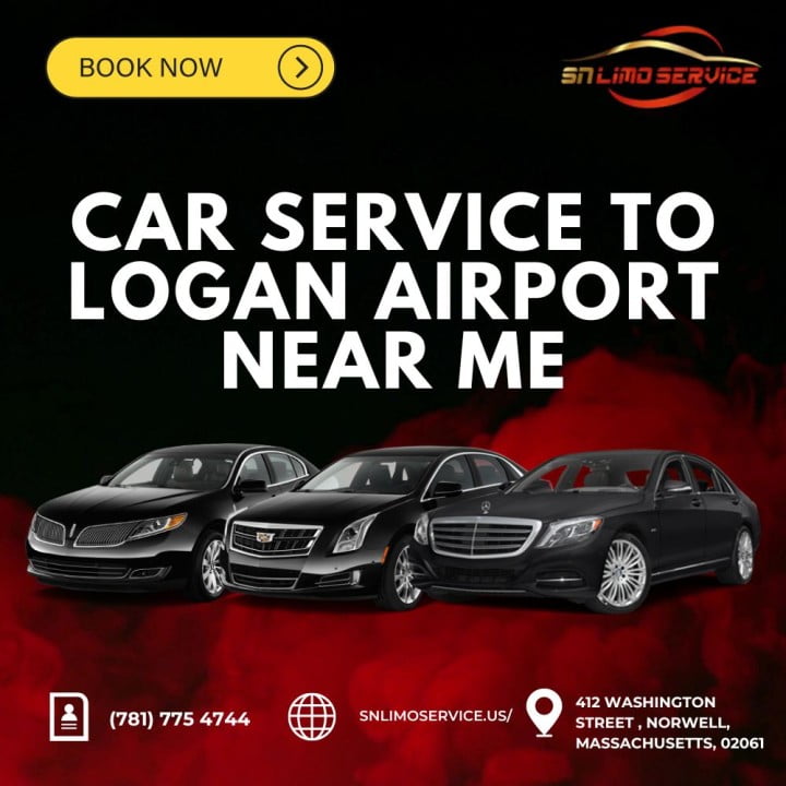 how to book a car service to logan airport