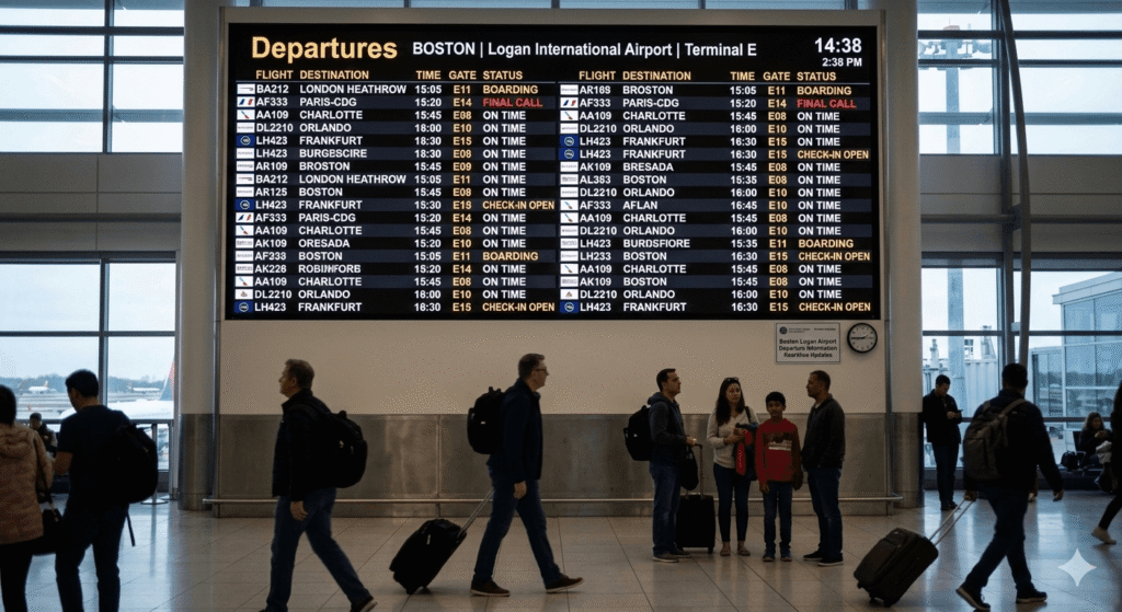 Boston Airport Departure Timing: Beat Traffic to Logan Airport