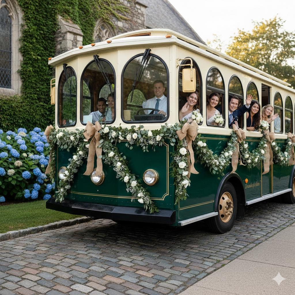 Complete Guide to Planning Your Wedding Day Transportation Timeline Without Stress 2 Types of Wedding Transportation Vehicles