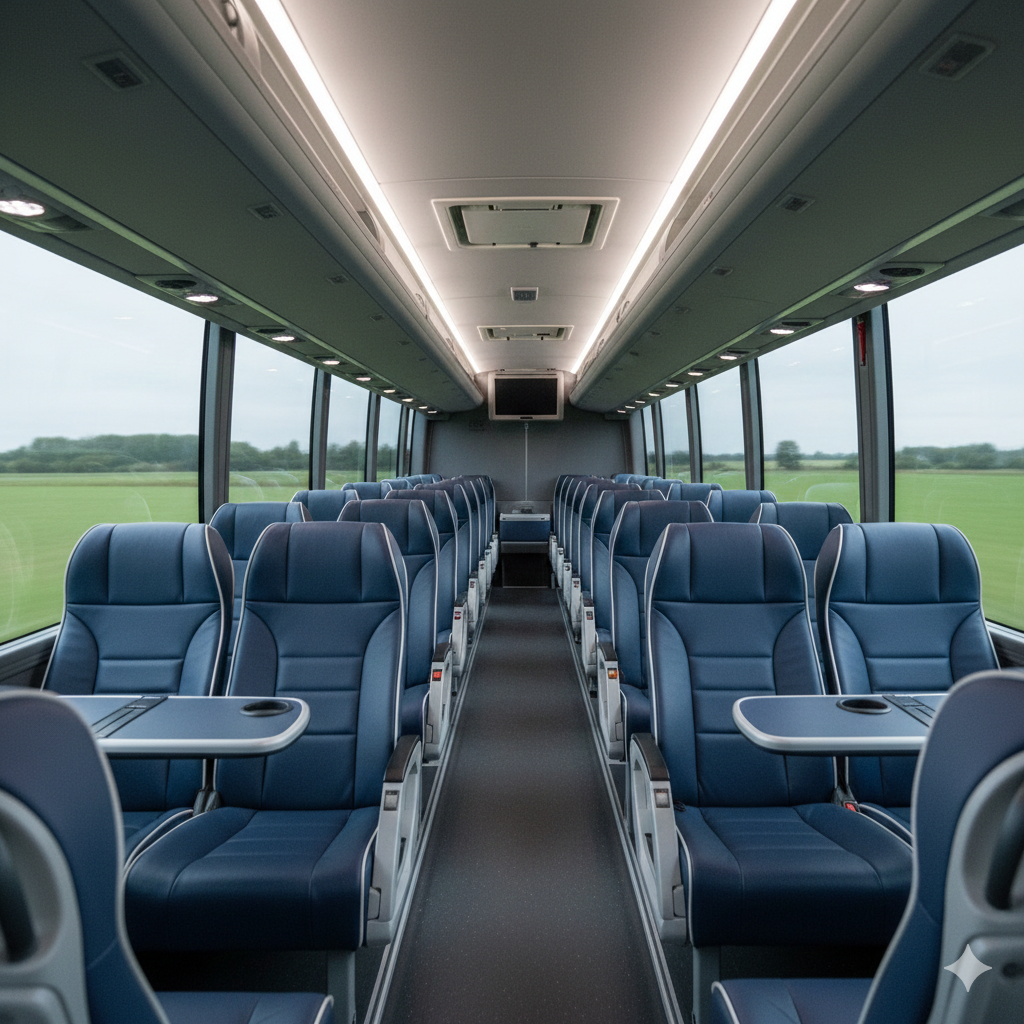 Why Companies Are Choosing Charter Buses for Corporate Events 4 Hygiene and Modern Travel Standards limo service