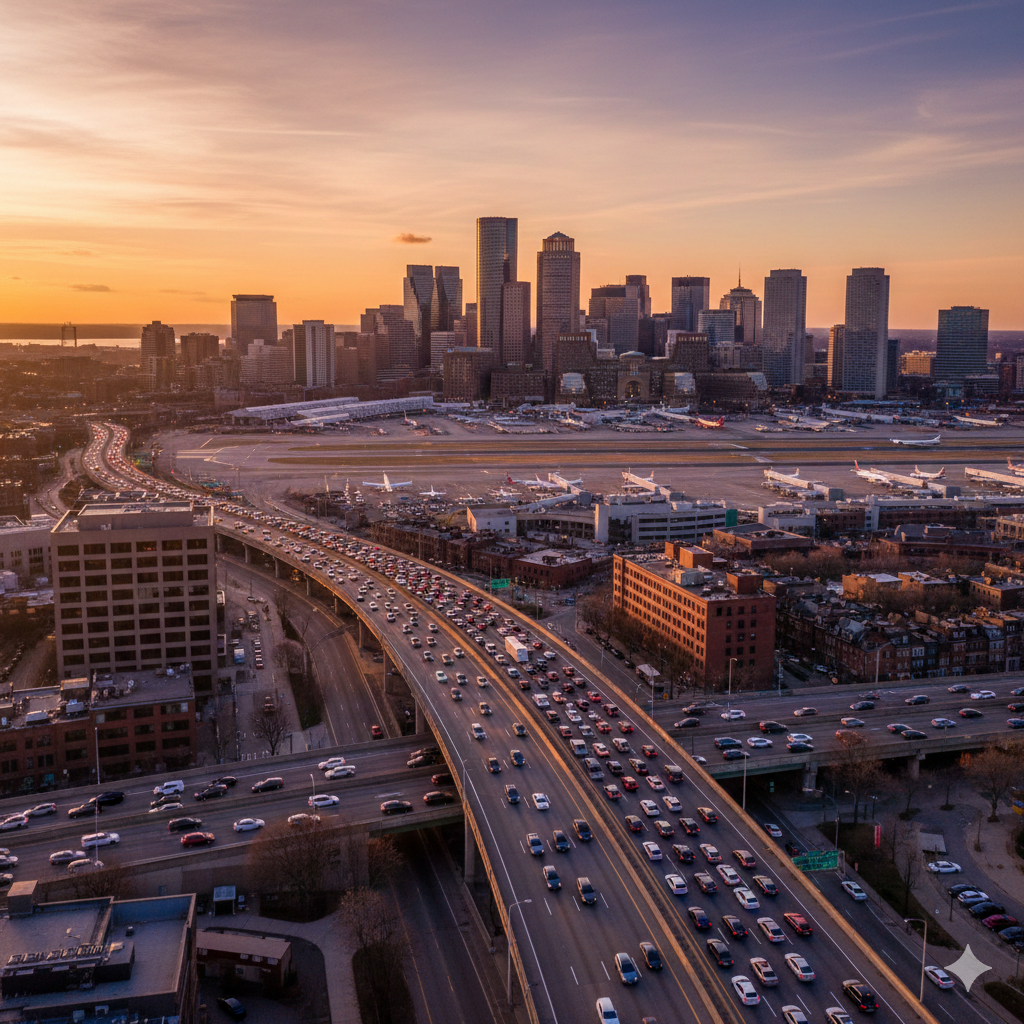 Boston Airport Departure Timing: Beat Traffic to Logan Airport 1 Most Congested Routes to Logan Airport