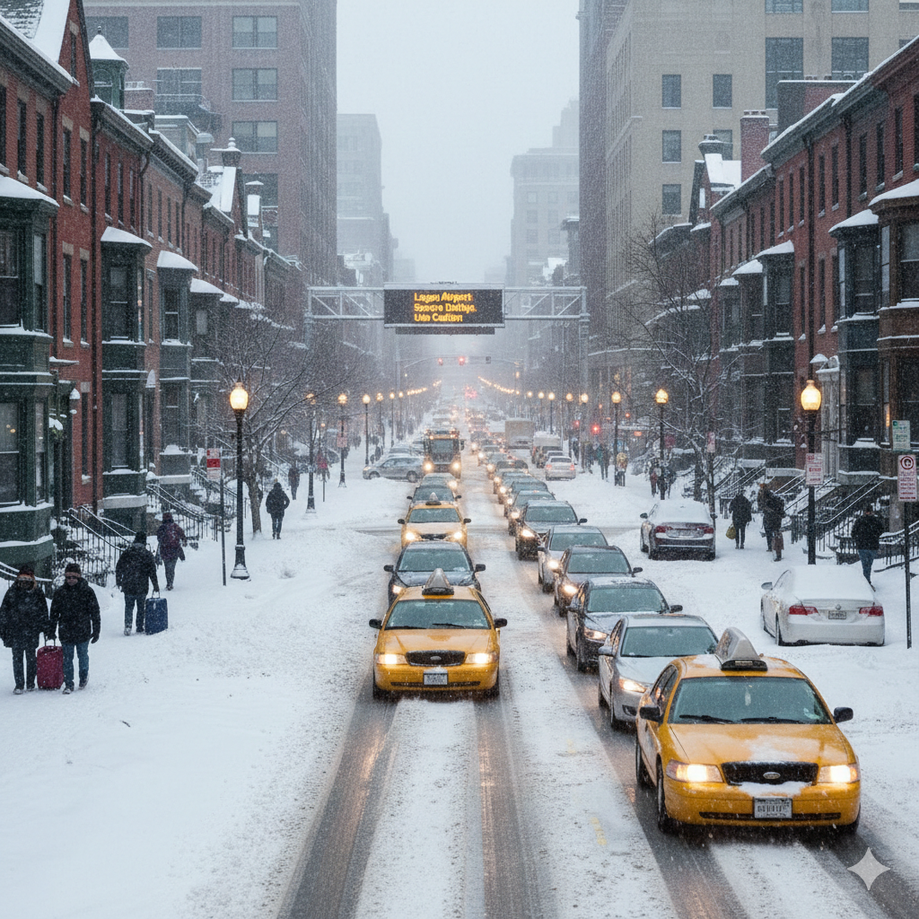 Boston Airport Departure Timing: Beat Traffic to Logan Airport 3 Weather and Construction Impact on Boston Traffic